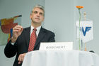 Volksbank International AG - Pressekonferenz, Foto: Vorstandsvorsitzender Dr. Friedhelm Boschert