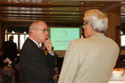 Pressekonferenz Stadtcasino Baden AG im Hotel Widder in Zürich am 9.5.06. Links Dr. Peter Blöchlinger, rechts Alwin Kecht