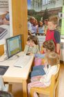 Der erste Schlaumäuse Kindergarten in Österreich ist der Städtische Kindergarten Leonfeldener Strasse 99d in Linz. Microsoft Österreich hat gemeinsam mit der Stadt Linz diesen Kindergarten als Schlaumäuse Kindergarten vorbereitet.