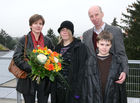 (C) fotodienst/Anna Rauchenberger - Wien, 24.10.2008 - Schlüsselübergabe zur Wohnhausanlage 'Welingergasse'. FOTO: Familie, die demnächst in ihre neue Wohnung ziehen wird.