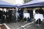 (C) fotodienst/Anna Rauchenberger - Wien, 24.10.2008 - Schlüsselübergabe zur Wohnhausanlage 'Welingergasse'. 