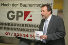 (C) Fotodienst/Anna Rauchenberger - 09.01.2008 - Wien - Die Wohnbauvereinigung für Privatangestellte (WBV-GPA) feierte heute gemeinsam mit der Baufirma und allen Arbeitern die Dachgleiche in der Quellenstraße 48 im 10. Wiener Gemeindebezirk. FOTO: Mag. Michael Gehbauer (GF der Wohnbauvereinigung für Privatangestellte).