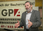 (C) Fotodienst/Anna Rauchenberger - 09.01.2008 - Wien - Die Wohnbauvereinigung für Privatangestellte (WBV-GPA) feierte heute gemeinsam mit der Baufirma und allen Arbeitern die Dachgleiche in der Quellenstraße 48 im 10. Wiener Gemeindebezirk. FOTO: Josef Kaindl (Bezirksvorsteher-Stellvertreter für den 10. Bezirk)