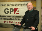 (C) Fotodienst/Anna Rauchenberger - 09.01.2008 - Wien - Die Wohnbauvereinigung für Privatangestellte (WBV-GPA) feierte heute gemeinsam mit der Baufirma und allen Arbeitern die Dachgleiche in der Quellenstraße 48 im 10. Wiener Gemeindebezirk. FOTO: Ing. Peter Jedlizka (GF ÖSTU-STETTIN).