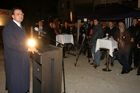 (C) fotodienst/Anna Rauchenberger - Purkersdorf - 27.11.2006  - Der Spatenstich zum neuen Wohnhaus in Purkersdorf wurde zuerst auf der Liegenschaft und anschließend in gemütlicher Atmosphäre in einem Lokal gefeiert. FOTO:  Mag. Karl Schlögl (Bgm. Purkersdorf).