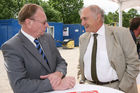 (C) fotodienst/Anna Rauchenberger - Wien, am 26.05.2009 - Heute wurde der Spatenstich der Wohnhausanlage Wien 22., Erzherzog-Karl-Straße 195-201 / Lavaterstraße 5 zum 'Quartier Verts' gefeiert. 