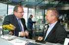 (C) Fotodienst/Anna Rauchenberger - Wien 06.07.2007 - Ein Drittel der Branche blickt skeptisch in die Zukunft. Systematische Finanzplanung ist für viele noch ein 'Fremdwort'. FOTO: Andreas Leitgeb (Consultant, Prokurist, TPA Horwath) im Gespräch mit Journalisten.