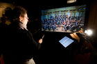 (c) fotodienst / Anna Rauchenberger - Wien, am 27.11.2009 - Heute wurde im Haus der Musik der neue 'Virtuelle Dirigent' präsentiert. Die Installation wurde neu aufgenommen und programmiert, die Musikauswahl erweitert und als Einführung gibt Maesto Zubin Mehta Dirigiertipps.