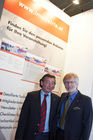 (C) fotodienst/Gudrun Krieger - Wien 6.10.2009 -IMA-Awardverleihung und Sektempfang am Messestand; Foto re na li:Leslie P.C. Zech (Vorstandssprecher I.M.Austria), Roman Schiff (Vorstand I.M.Austria)