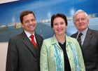 vli. mag.Friedrich Poppmeier Vorstandsdirektor der SPAR Österreichische Warenhandels- AG, Mag.Edith Münzer Geschäftsführerin MURPARK Entwicklungs- und Betriebsges.m.b.H. und KoR Mag.Paul Malina-Altzinger Geschäftsführer der SCM - SPAR Shopping Center Management GmbH