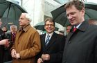 Grazer Stadträte Gerhard Rüsch, Werner Miedl, Wolfgang Riedler  in bester Laune!                          