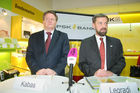 (C) Fotodienst/Anna Rauchenberger - 30.10.2007 - St.Pölten - Aus P.S.K. wird PSK BANK. FOTO v.l.: Mag. Ernst Kabas (Leitung Postfilialnetz Österreich), Mag. Herbert Legradi (Vorstandsdirektor BAWAG PSK)