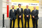 v.l.n.r.:Mag. Herbert Legradi (vorstandsdirektor Bawag PSK)Manfred WielandErwin KLaus Ortner (Vertriebsdirektor POST AG, Linz)Dr. Rudolf Jettmar (Vorstandsdirektor POST AG)