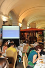 (c) fotodienst/ sonja burtscher, 23. Juli 2009, Restaurant Hansen in Wien.Das Österreichische Genussbarometer ist die erste wissenschaftliche Erhebung zum Genussverhalten der Österreicherinnen und Österreicher. Im zweiten Teil des Genussbarometers stehen die Genusstypologie und der direkte Zusammenhang mit der Lebensqualität im Vordergrund der Betrachtung. Im Teil 2 der österreichweiten Untersuchung präsentiert 