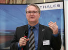 (C) fotodienst/Anna Rauchenberger - Wien 07.02.2008  - Thales Rail Signalling Solutions: Innovative Eisenbahn-Lösungen für sicheren Transport auf Europas Schienen. FOTO: Klaus Wustrack (Vice President Communications, Security Solutions & Services, Paris)