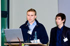 A. Reuning, Schüler des Gymnasiums Oberursel; J. Körner, Student der Universität Würzburg