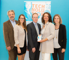  (c) fotodienst / Anna Rauchenberger - Wien, am 06.10.2015 – PK Frauen in der Technik in Österreich: Leichter Aufschwung – fehlende Dynamik. „Technolution“ zeigt Role Models. FOTO v.l.: MR Univ.Doz. Dr. Gerhard Pfeisinger, Leiter der Abteilung für Wissenschaftsvermittlung, BMWFW, Angelika Droisner, FIT Botschafterin und freie Mitarbeiterin im Büro für Gleichstellung und Frauenförderung, TU Graz, FH-Prof. DI Dr. Fritz Schmöllebeck, Rektor FH Technikum Wien, Carina Felzmann, Cox Orange Marketing und PR und Veranstalterin des Technolution Herbstkongresses, Role Model Hanna Herbstrith, BSc, Studentin an der TU Wien, Masterstudium Bauingenierwesen: