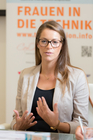 (c) fotodienst / Anna Rauchenberger - Wien, am 06.10.2015 – PK Frauen in der Technik in Österreich: Leichter Aufschwung – fehlende Dynamik. „Technolution“ zeigt Role Models. FOTO: Angelika Droisner, FIT Botschafterin und freie Mitarbeiterin im Büro für Gleichstellung und Frauenförderung, TU Graz: