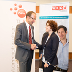  (c) fotodienst / Anna Rauchenberger - Wien, am 09.10.2017 –  Der Österreichische Franchise-Verband präsentierte gemeinsam mit dem Gründerservice der WKO die Ergebnisse der neuen Studie zur Franchise-Landschaft in Österreich. FOTO v.l. Dkfm (FH) Andreas Haider, Präsident ÖFV, Mag. Elisabeth Zehetner-Piewald, Bundesgeschäftsführerin Junge Wirtschaft, Gründerservice und Frau in der Wirtschaft, WKO: