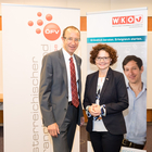  (c) fotodienst / Anna Rauchenberger - Wien, am 09.10.2017 –  Der Österreichische Franchise-Verband präsentierte gemeinsam mit dem Gründerservice der WKO die Ergebnisse der neuen Studie zur Franchise-Landschaft in Österreich. FOTO v.l. Dkfm (FH) Andreas Haider, Präsident ÖFV, Mag. Elisabeth Zehetner-Piewald, Bundesgeschäftsführerin Junge Wirtschaft, Gründerservice und Frau in der Wirtschaft, WKO: