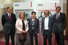 BDO Fraud & Compliance Conference. Im Bild vlnr.: Dr. Hans Kristoferitsch, Dipl.-Math. oec. Gabriele Bolek-Fügl, Dr. Sigrun Roßmanith, Ernst Petri, Mag. Markus Trettnak.