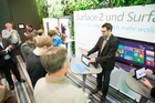  (c) fotodienst / Anna Rauchenberger - Wien, am  15.10.2013 - Microsoft Österreich lud am 15. Oktober zu einem gemeinsamen Launch-Abend von Windows 8.1 und Surface 2. Im Mittelpunkt standen dabei die wichtigsten Neuerungen aus Konsumenten- und Unternehmenssicht. Die Weiterentwicklung des beliebten Betriebssystems Windows 8 bringt zahlreiche Neuerungen für den Einsatz auf PCs, Tablets und anderen Devices. FOTO Surface 2 konnte ausprobiert und getestet werden: