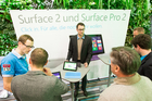  (c) fotodienst / Anna Rauchenberger - Wien, am  15.10.2013 - Microsoft Österreich lud am 15. Oktober zu einem gemeinsamen Launch-Abend von Windows 8.1 und Surface 2. Im Mittelpunkt standen dabei die wichtigsten Neuerungen aus Konsumenten- und Unternehmenssicht. Die Weiterentwicklung des beliebten Betriebssystems Windows 8 bringt zahlreiche Neuerungen für den Einsatz auf PCs, Tablets und anderen Devices. FOTO Surface 2 konnte ausprobiert und getestet werden: