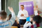  (c) fotodienst / Anna Rauchenberger - Wien, am 13.02.2014 - Microsoft Aktionstag sicheres Internet, Neue Mittelschule Wiesberggasse,1160: