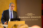  (c) fotodienst/Anna Rauchenberger - Wien, am 10.01.2012 - Heute fand im Stephaniesaal des Curhauses am Stephansplatz die Jahresauftaktveranstaltung des Bankhauses Spängler statt. FOTO  Dr. Helmut Gerlich, Sprecher des Vorstandes, Bankhaus Spängler:
