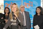 fotodienst/ Christian Kemp;Paris - Im Rahmen des European Year of Volunteering (EYV) macht die EYV-Tour 2011 ab 14. April Station in Paris.  Bild: Constance LE GRIP, députés européenes (PPE)