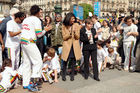 fotodienst/ Christian Kemp;Paris - Im Rahmen des European Year of Volunteering (EYV) macht die EYV-Tour 2011 ab 14. April Station in Paris.