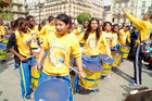 fotodienst/ Christian Kemp;Paris - Im Rahmen des European Year of Volunteering (EYV) macht die EYV-Tour 2011 ab 14. April Station in Paris.