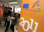 EUROPEAN YEAR OF VOLUNTEERING EYR LUXEMBOURG. Opening of EYV 2011 in Luxembourg. 16 february 2011. Photo/NICOLAS BOUVY