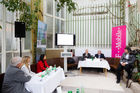 (c) fotodienst / Johannes Brunnbauer | Präsentation des 'T-Mobile Umwelt- und Nachhaltigkeitsfonds' Im Bild.vlnr.:Helmut Pöchlaner, Sascha Walleczek, Monika Langthaler, Robert Chvátal und Franz Fischler