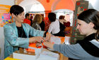 (C) fotodienst/ Daniel Novakovic- Ljubljana, 20.5.2011 - STA marketing; Im Rahmen des European Year of Volunteering (EYV) macht die EYV-Tour 2011 ab 20. Mai Station in Ljubljana, Slovenien.