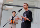 (C) fotodienst/ Daniel Novakovic- Ljubljana, 20.5.2011 - STA marketing; Im Rahmen des European Year of Volunteering (EYV) macht die EYV-Tour 2011 ab 20. Mai Station in Ljubljana, Slovenien.