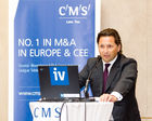 (C) fotodienst.at / Anna Rauchenberger - Wien, am 21.06.2011 - CMS Reich-Rohrwig Hainz ist eine der führenden Rechtsanwaltskanzleien für Wirtschaftsrecht mit Standorten in Österreich und Südosteuropa. Heute präsenterte die Kanzlei im Haus der Industrie die CMS European M&A Study 2011, die besagt: Es gibt zunehmend Anzeichen dafür, dass sich das Kräfteverhältnis verschiebt und der M&A-Markt sich wieder stärker zu einem Verkäufer-Markt entwickelt. FOTO: Mag. Martin Schwedler, Vorstand Raiffeisen Investment AG