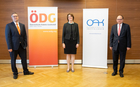 (c) fotodienst / Anna Rauchenberger - Wien, am 10.06.2021 –  ÖDG und ÖÄK - Unbekanntes Diabetesland Österreich Der Österreichischen Diabetes Gesellschaft ÖDG und der Österreichischen Ärztekammer ÖÄK ist es gelungen, eine Studie zur Erfassung der Prävalenz von unbekanntem Diabetes und Prädiabetes sowie des Versorgungsstandards bei Menschen mit bekanntem Typ-2-Diabetes zu initiieren. FOTO v.l.: Univ. Prof. Priv.-Doz. Dr. Harald Sourij, Stv. Abteilungsleiter der Klinischen Abteilung für.Endokrinologie und Diabetologie an der Medizinischen Universität Graz und Erster Sekretär der ÖDG, Univ. Prof.in Dr.in Susanne Kaser, Stv. Direktorin Universitätsklinik für Innere Medizin I der.Medizinischen Universität Innsbruck und Präsidentin der ÖDG, A.o. Univ. Prof. Dr. Thomas Szekeres, Präsident der ÖÄK und Oberarzt am Klinischen Institut für.Medizinische und Chemische Labordiagnostik der Medizinischen Fakultät der Universität Wien/.Zentrallabor des AKH der Stadt Wien: