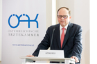  (c) fotodienst / Anna Rauchenberger - Wien, am 10.06.2021 –  ÖDG und ÖÄK - Unbekanntes Diabetesland Österreich Der Österreichischen Diabetes Gesellschaft ÖDG und der Österreichischen Ärztekammer ÖÄK ist es gelungen, eine Studie zur Erfassung der Prävalenz von unbekanntem Diabetes und Prädiabetes sowie des Versorgungsstandards bei Menschen mit bekanntem Typ-2-Diabetes zu initiieren. FOTO: A.o. Univ. Prof. Dr. Thomas Szekeres, Präsident der ÖÄK und Oberarzt am Klinischen Institut für.Medizinische und Chemische Labordiagnostik der Medizinischen Fakultät der Universität Wien/.Zentrallabor des AKH der Stadt Wien: