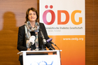  (c) fotodienst / Anna Rauchenberger - Wien, am 11.11.2021 - ÖDG, ÖÄK, ÖGK - Weltdiabetestag 2021. FOTO Univ. Prof.in Dr.in Susanne Kaser, Stv. Direktorin Universitätsklinik für Innere Medizin I der .Medizinischen Universität Innsbruck und Präsidentin der ÖDG: