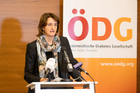  (c) fotodienst / Anna Rauchenberger - Wien, am 11.11.2021 - ÖDG, ÖÄK, ÖGK - Weltdiabetestag 2021. FOTO Univ. Prof.in Dr.in Susanne Kaser, Stv. Direktorin Universitätsklinik für Innere Medizin I der .Medizinischen Universität Innsbruck und Präsidentin der ÖDG: