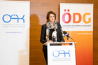  (c) fotodienst / Anna Rauchenberger - Wien, am 11.11.2021 - ÖDG, ÖÄK, ÖGK - Weltdiabetestag 2021. FOTO Univ. Prof.in Dr.in Susanne Kaser, Stv. Direktorin Universitätsklinik für Innere Medizin I der .Medizinischen Universität Innsbruck und Präsidentin der ÖDG: