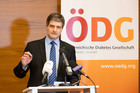  (c) fotodienst / Anna Rauchenberger - Wien, am 11.11.2021 - ÖDG, ÖÄK, ÖGK - Weltdiabetestag 2021. FOTO Mag. Martin Schaffenrath, MBA, MBA, MPA, Verwaltungsrat der ÖGK: