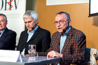 Auf Einladung des Österreichischen Hausärzteverbandes diskutierten Dr. Johannes Pietschmann, Dr. Christian Euler, Dr.in Eva Launig sowie Dr. Wolfgang Werner unter der Moderation von Dr. Wolfgang Geppert über Primärversorgungszentren als 