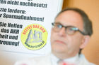  Die Protestaktionen der €rzte am Wiener AKH gehen weiter - Pressekonferenz.(C) fotodienst, Martina Draper.Foto Dr. Christoph Zielinsky, Vorstand der Univ. Klinik fŸr Innere Medizin I und Leiter der Klinischen Abteilung fŸr Onkologie: