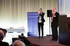  (c) fotodienst/Boaz Heller. Zurich, 14.4.2015, 7th Swiss Forum for Mood and Anxiety Disorders (SFMAD). Prof. Dr. med. Edith Holsboer-Trachsle, Prof. Dr. med. Hartmut Schächinger.