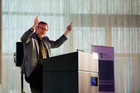  (c) fotodienst/Boaz Heller. Zurich, 14.4.2015, 7th Swiss Forum for Mood and Anxiety Disorders (SFMAD). Christoph Sigrist