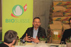 Bio-Suisse-Jahresmedienkonferenz stellt Ergebnisse für 2011 vor. Im Bild: Urs Brändli, Präsident Bio Suisse