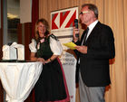 (c) fotodienst/Walter Luger - Altlengbach, am 19.04.2012 - KVA Service Kongress 2012. FOTO Veranstaltungsleiterin Mag. Margot Tschank und Geschäftsführer Herbert Vock (KVA).: