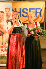  04.05.2013, Fa. Dachser, Hoersching, Dachser Mai Feier, im Bild Niederlassungsleiterin Frau Sonja Kelich und Frau utterer Margit, Presetext © 2013, PhotoCredit Pressetext/ Roland Hackl:
